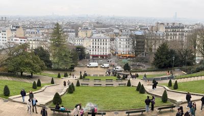View over Paris from Montmartre