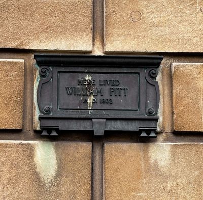 Former residence of William Pitt in Johnstone Street off Laura Place