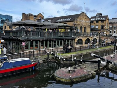 Renovated buildings on Regent's Canal