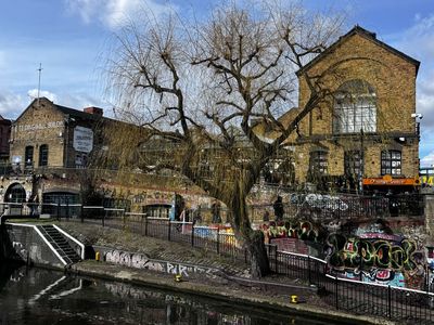 More renovated buildings on Regent's Canal