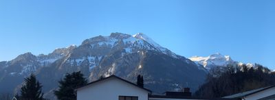Early morning view of Alps, Interlaken