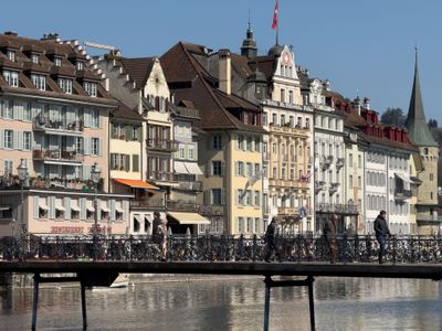 Bridge across the Reuss