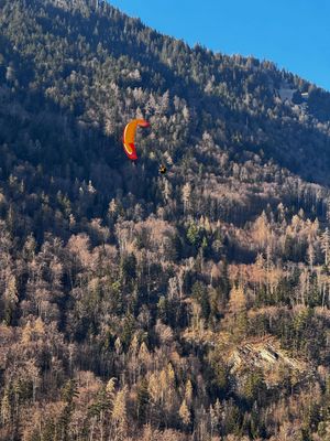 Hang glider, Interlaken