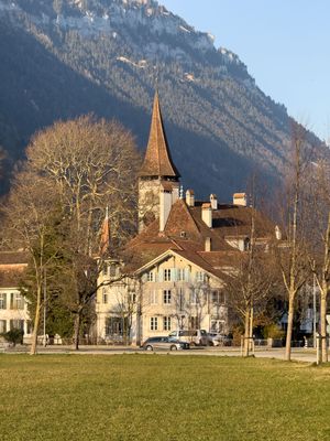 Late afternoon light, Interlaken