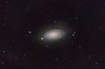 Messier 62 Sunflower Galaxy in Canes Venatici