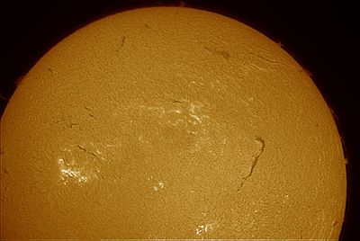Sun in April 2023