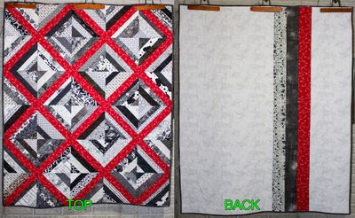 Heart strings quilt top and back.jpg