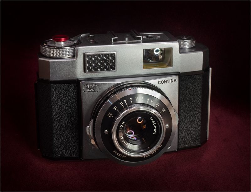 Contina-matic II, Pantar 45mm f2.8, c1958.