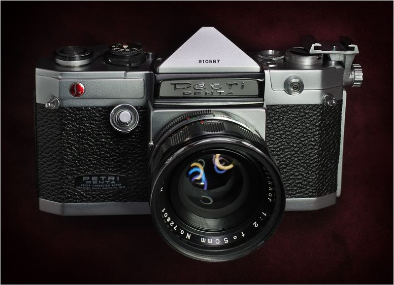 Petri Penta, Orrikor 50mm f2, c1959.