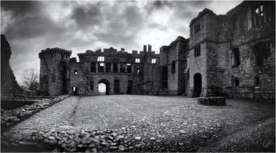 Raglan castle, Gwent.