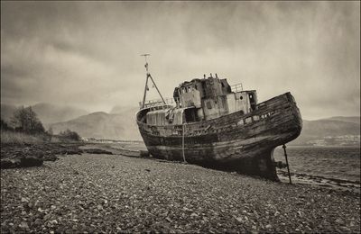 Wreck of MV Golden Harvest,  Corpach.