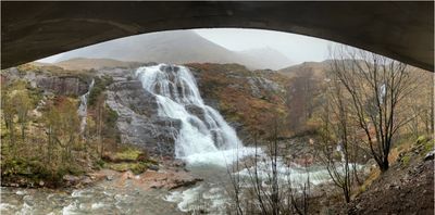 Glencoe Falls, Scottish Highlands.