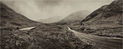 Glen Etive, (off the Skyfall Road). Scottish Highlands.