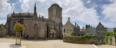 Locronan village, Brittany.