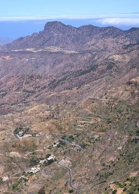 View from near Cruz de Tejeda