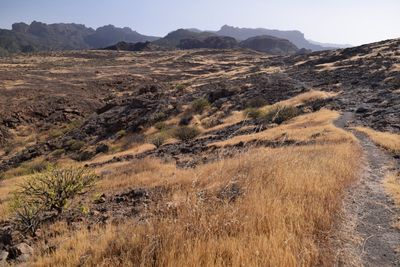 Hiking trail above Chira Lake