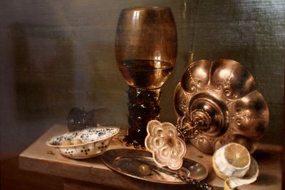 Willem Claesz. Heda, Still Life with Wan Li Bowl, Roemer Glass and Tazza (1649)