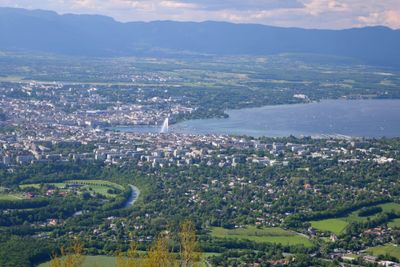 View on Geneva from Salve