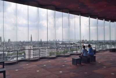 Inside the MAS building