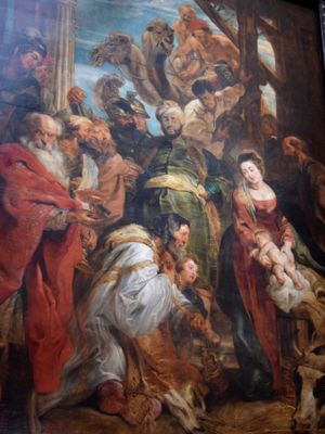 (2.2) Rubens, The Adoration of the Magi (1624-1625)