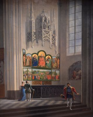 (2.13) De Noter, The Ghent Altarpiece (1829)