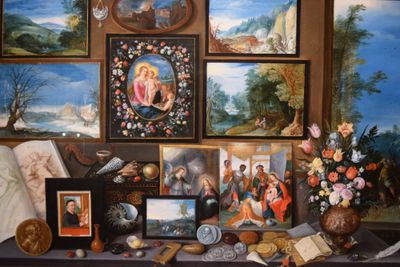 (2.1) Frans Francken II, A Collector's Cabinet