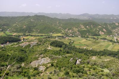 View from Petrela Castle