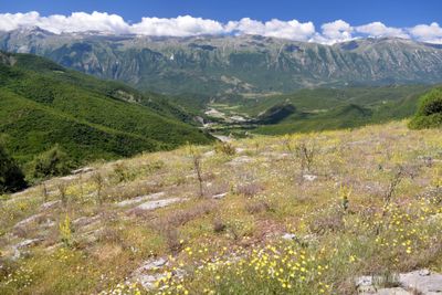 View from top of Langarica canyon