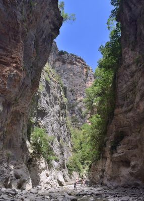 Inside the Langarica canyon