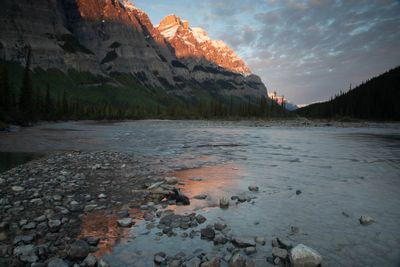 Sunset from Rampart Creek