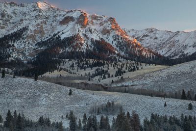 First light on the range