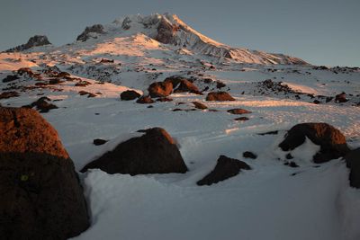 Sunrise on Mount Hood