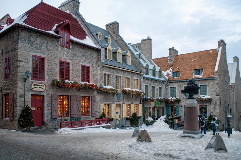 Dans le Vieux Québec