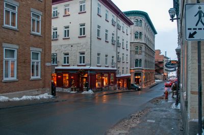 Dans le Vieux Québec