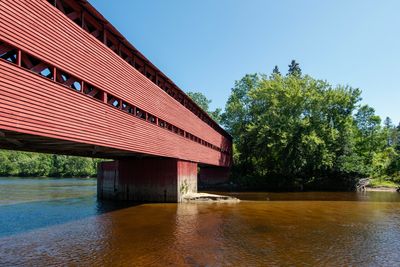 Pont couvert de Ferme Rouge