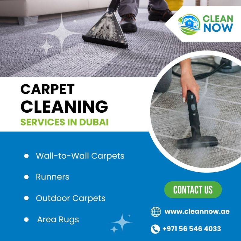 Clean Now - Carpet cleannig in Dubai