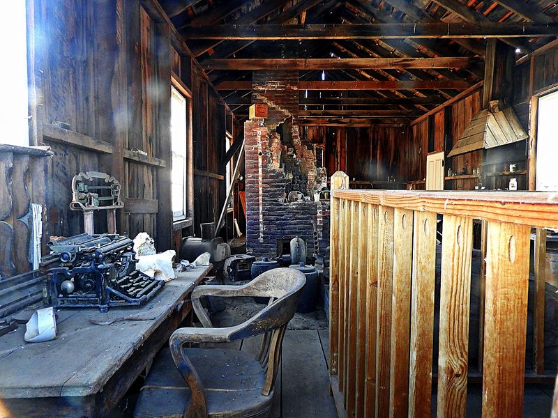 ASSAY OFFICE VIEW THRU WINDOW