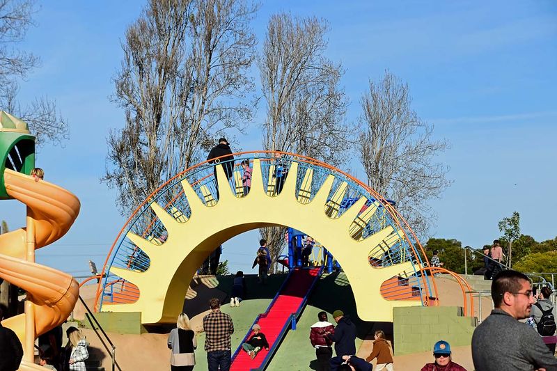 Sunshine Bridge Over Slide