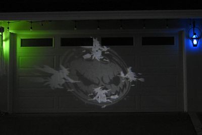 Flying Witches On Garage