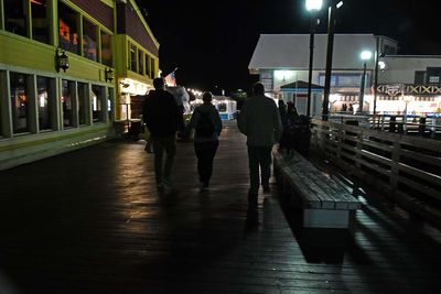 Walking At Wharf