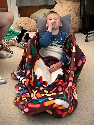 He Made A Box Chair
