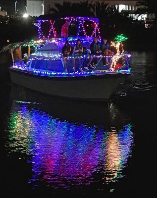 Rudolph Boat with Passengers