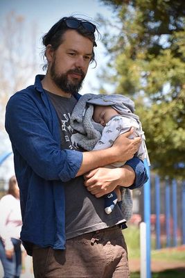 Dad With 3 Month Old