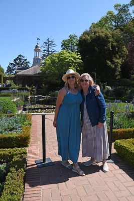 In Front of the Pond & Clock Tower