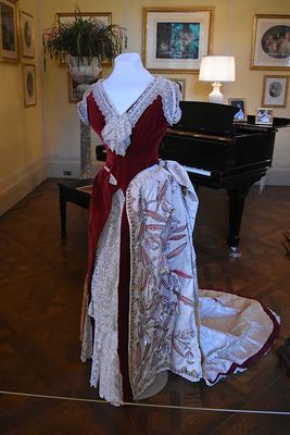 Velvet & Lace Gown