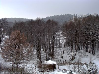 Winterlandschaft Berggiehbel Klinik