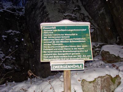 Felsenlabyrinth_Wasserfall_Langenhennersdorf_Sachsen 1