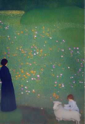 painted_by_Gustav_Klimt_The_young_shepherd_boy_at_the_water_lily_pond__S4190720828_St25_G7.5 neu_3.jpg