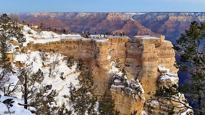 Grand Canyon in winter