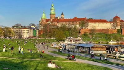 Relax on the banks of the Vistula River